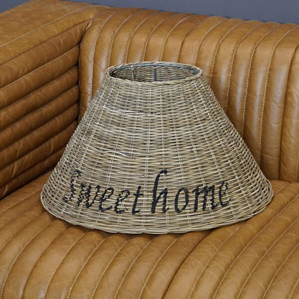 Rattan Lampenschirm Sweet Home