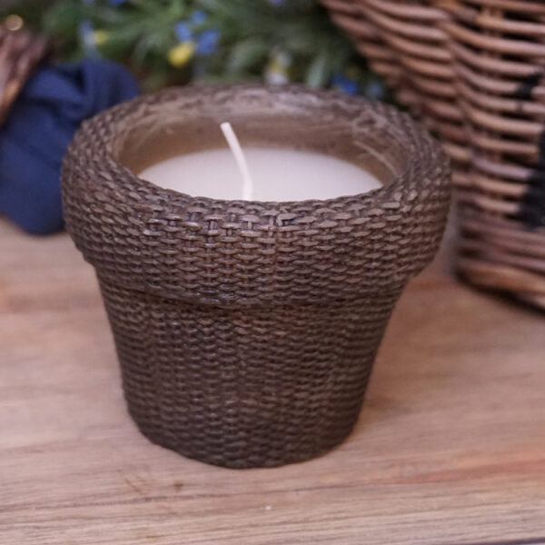 Kerze Wicker