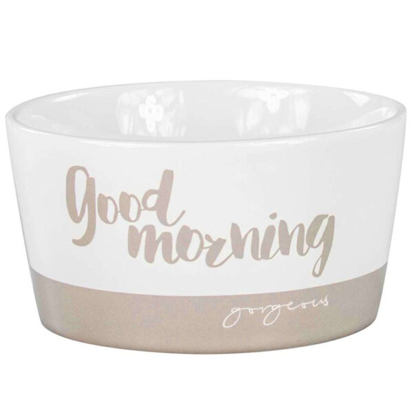 Schale "Good morning"