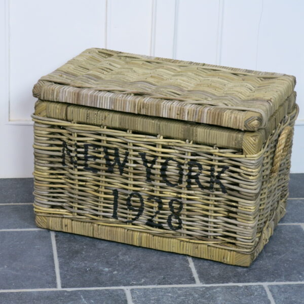 Rattan Truhe "NEW YORK 1928"
