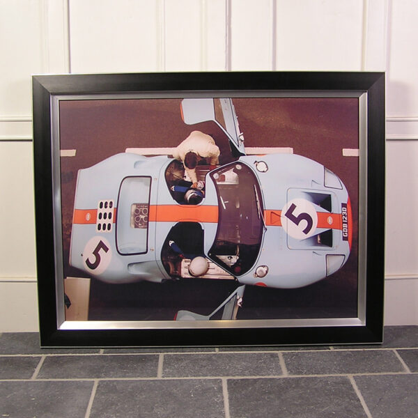 Ford GT40 1960's Goodwood Race Le Mans racing car Wandbild