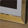 Spiegelglas mit Facettenschliff