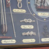 Wandbild Deko Schifferknoten