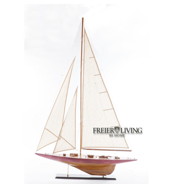Modellschiff groß Endeavour Holz ca. H 172 cm