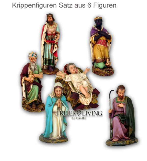 Großer satz Krippenfigurnen für den Außenbereich