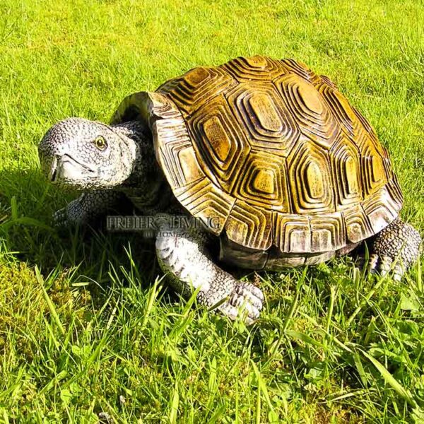 Schildkröte Figur Panzerschildkröte Kröte 50cm