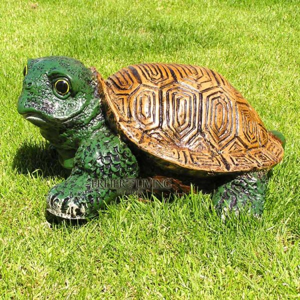 Schildkröte Figur Panzerschildkröte Kröte 40cm