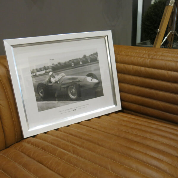 Grand Prix Maserati 250 weißer Rahmen