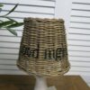Rattan Lampenschirm für Tischlampe