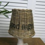 Rattan Lampenschirm für Tischlampe