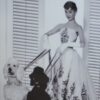 Kunstdruck Audrey Hepburn mit Pudeln