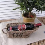 Rattan Weinflaschen Halter