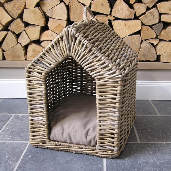 Rattan Katzenhaus