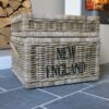 Rattan Korb New England