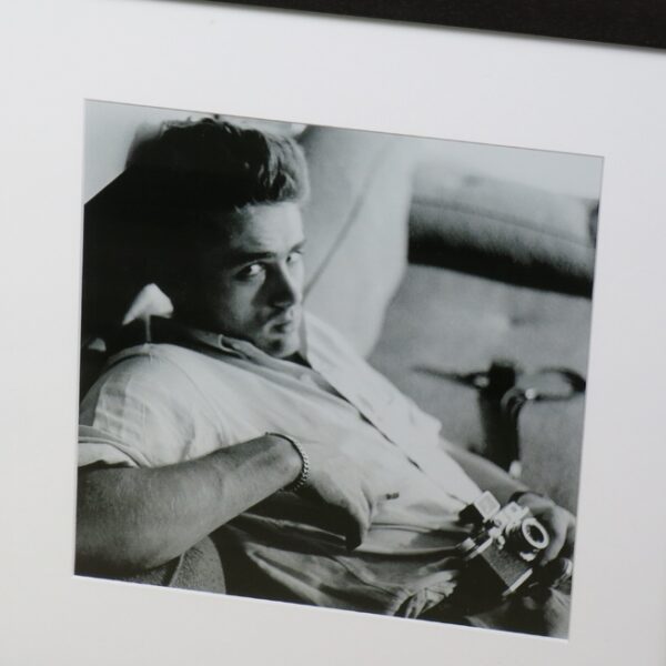 Kunstdruck im Holzrahmen James Dean