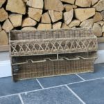 Rattan Weinglasregal