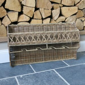 Rattan Weinglasregal