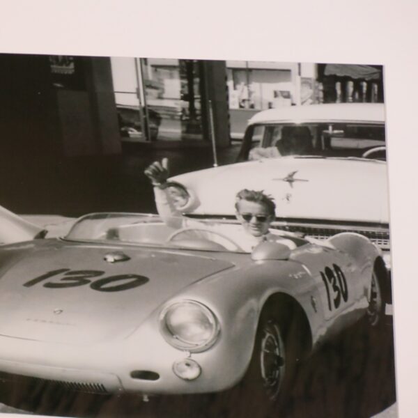 James Dean im Porsche 550 Spyder