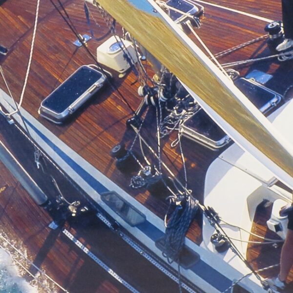 Farbdruck Segelyacht