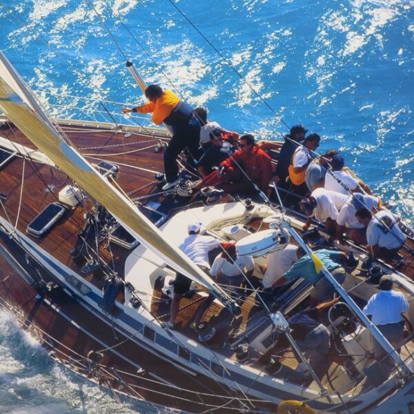 Bild im Rahmen Segelschiff