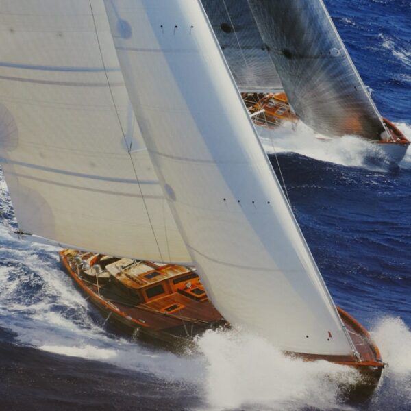 Farbdruck Segelyacht