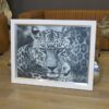 Wandbild Leopard