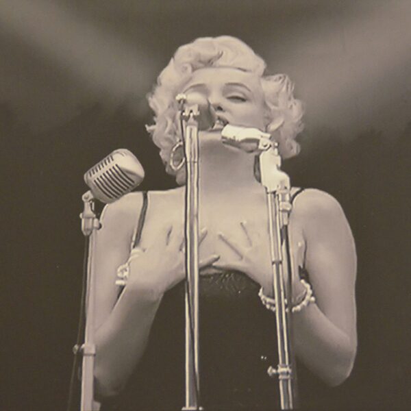 Bild Marilyn Monroe singt