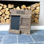 Rattan Notizwand